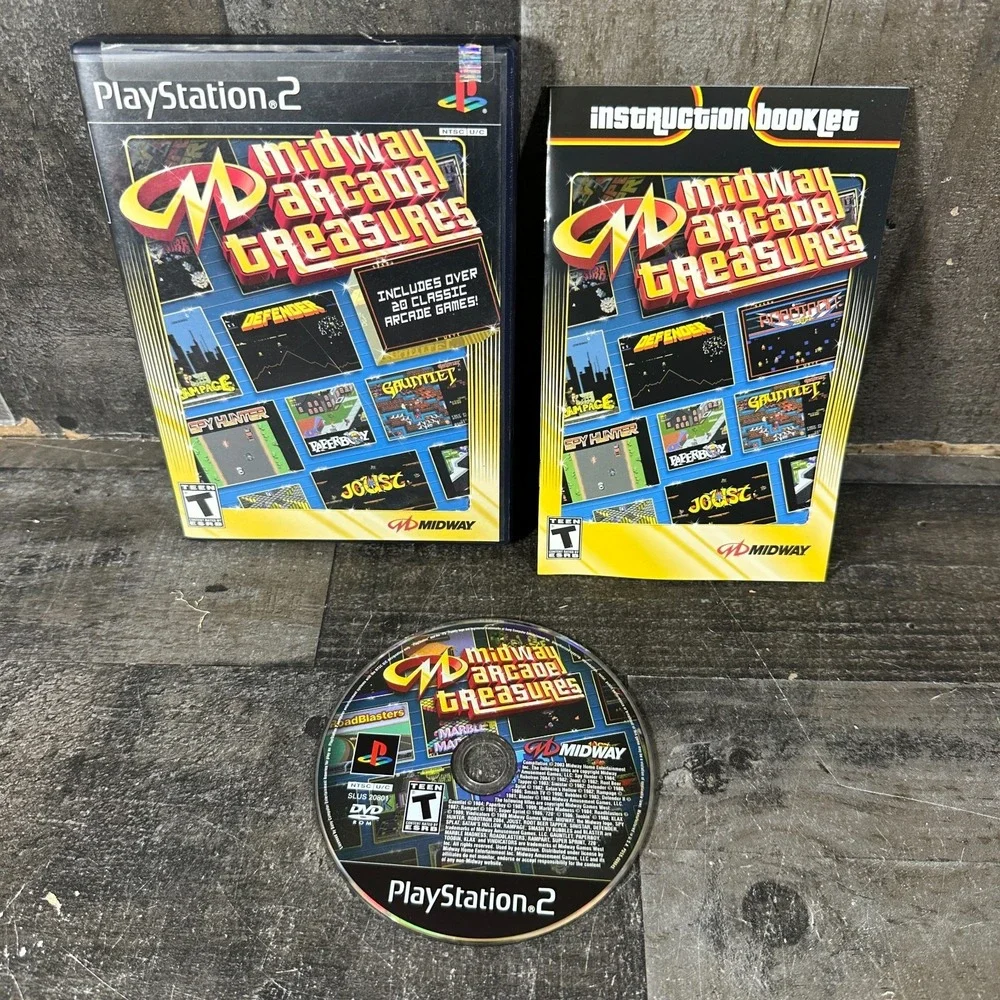 Midway Arcade Treasures - Playstation 2 Game Complete